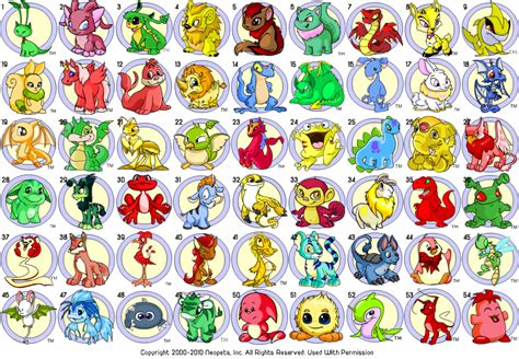 Neopets Species / Characters .